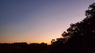 Sunset over Wilkins Township, Pennsylvania - 08/30/2022