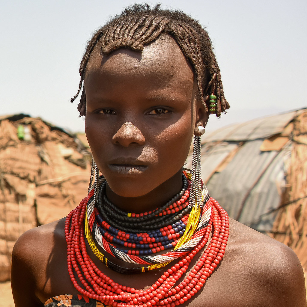 Dassanech Girl, Kenya