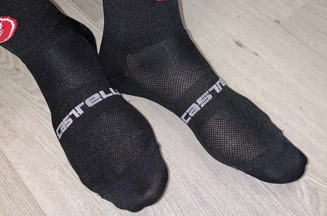 Castelli ankle socks - quite sheer