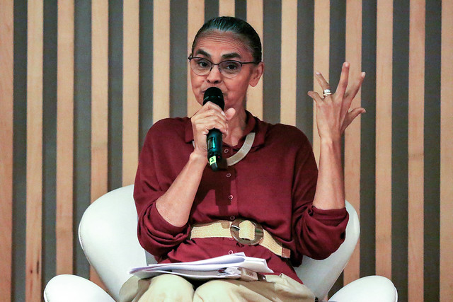 Marina Silva participa de evento sobre justiça climática no Museu do Amanhã