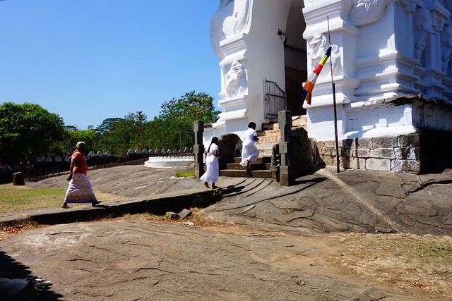 Lankathilaka Buddhist and Hindu Temple - Three Temples Loop Walk - near Kandy, Sri Lanka