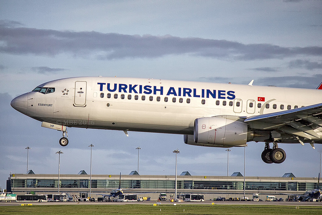 TC-JVP | Turkish Airlines | Boeing B737-8F2(WL) | CN 60019 | Built 2016 | DUB/EIDW 19/10/2016