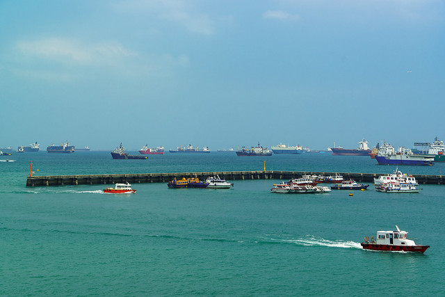 Singapore Strait Ships