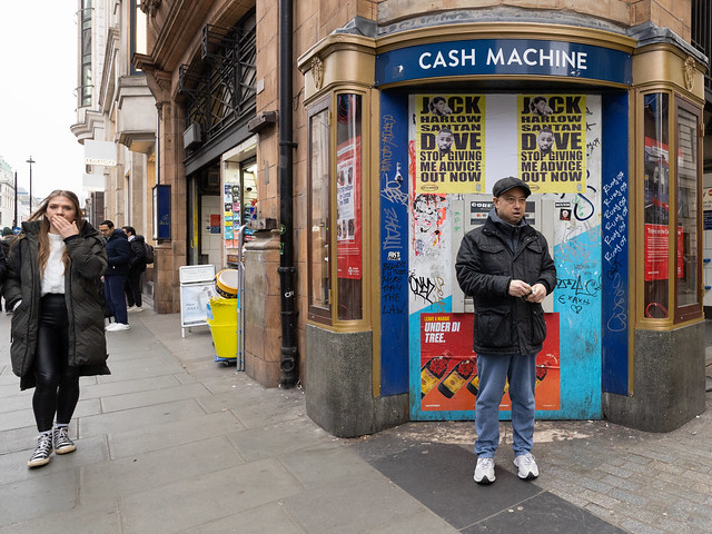 London - Oxford Street - Cash Machine - 13 January 2024