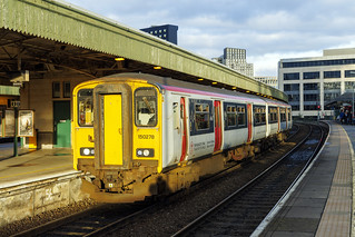 Transport for Wales 150 278, Cardiff Central, March 2024