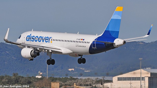 D-AIWB - Discover Airlines  Airbus A320-214(WL) - PMI/LEPA