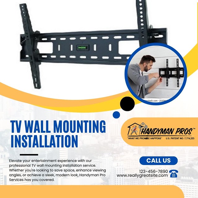 Creating Space: The Benefits of TV Wall Mounting Installation