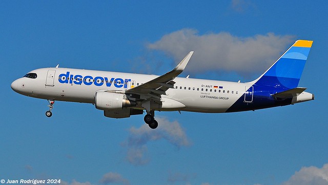 D-AIUT - Discover Airlines - Airbus A320-214(WL) - PMI/LEPA