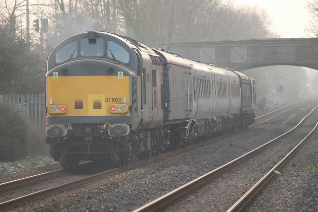 ROG 37608 & 37800 dragging EX-TFW 175109 passed Pyle working 5Q79.