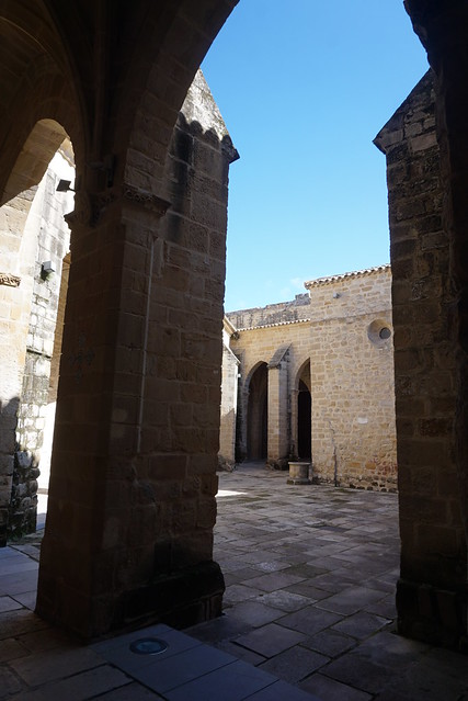 Basilique Santa María la Mayor de los Reales Alcázares, Ubeda : le Cloître