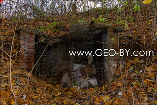 Minsk. Ruins of a building of unknown origin