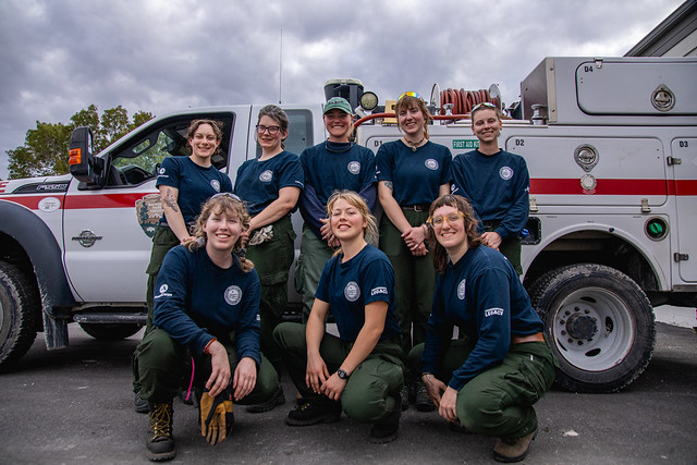 Southeast Conservation Corps Women's Plus Fire Crew