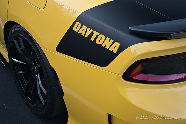 Yellow & Black Daytona Charger