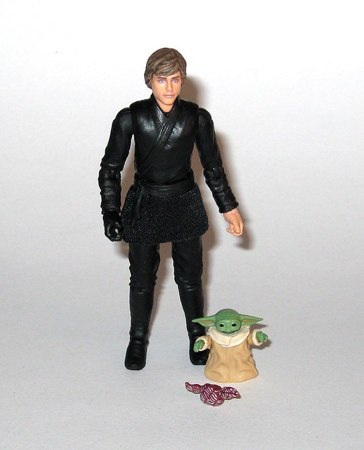 luke skywalker and grogu star wars the vintage collection the book of boba fett deluxe action figures hasbro 2023 e