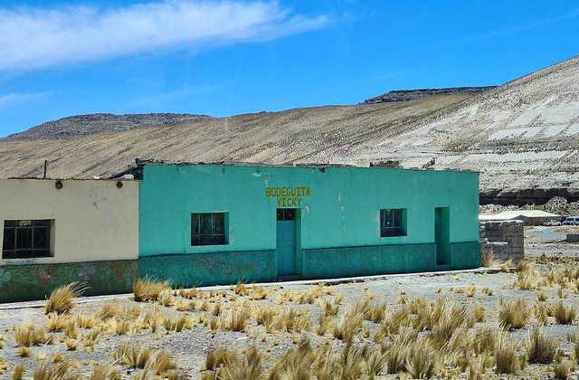 Bodeguita Vicky, along the Arequipa - Chivay road, Peru