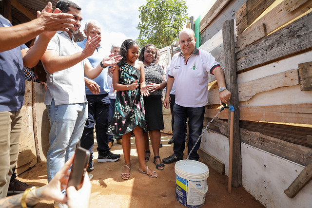 09/03/2024 - Água encanada leva cidadania para famílias do Dorothy Stang, em Sobradinho