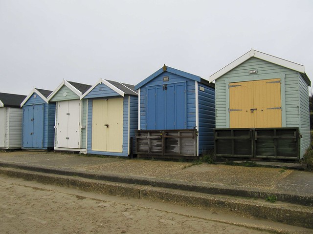 Coloured Cabins by the Shore