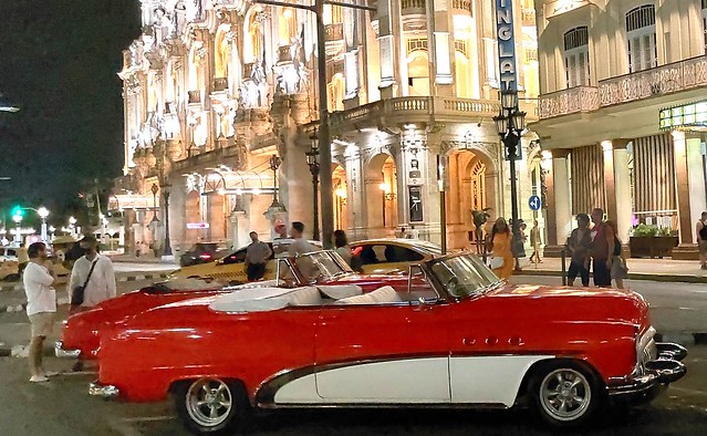 Classic Buick Convertible in Havana