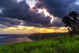 Sunrise on Kauai's North Shore - Hawaii