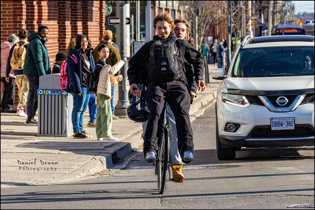 Uber Bicycle Ride on Bank Street