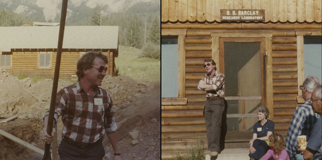 1981 dad at RMBL lab ground-breaking