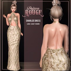 POISON ROUGE Charlize Dress @COLLABOR88