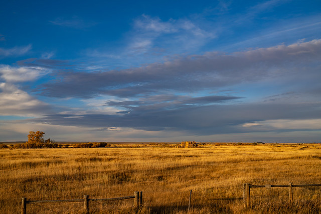 Sun Sweeps the Prairie