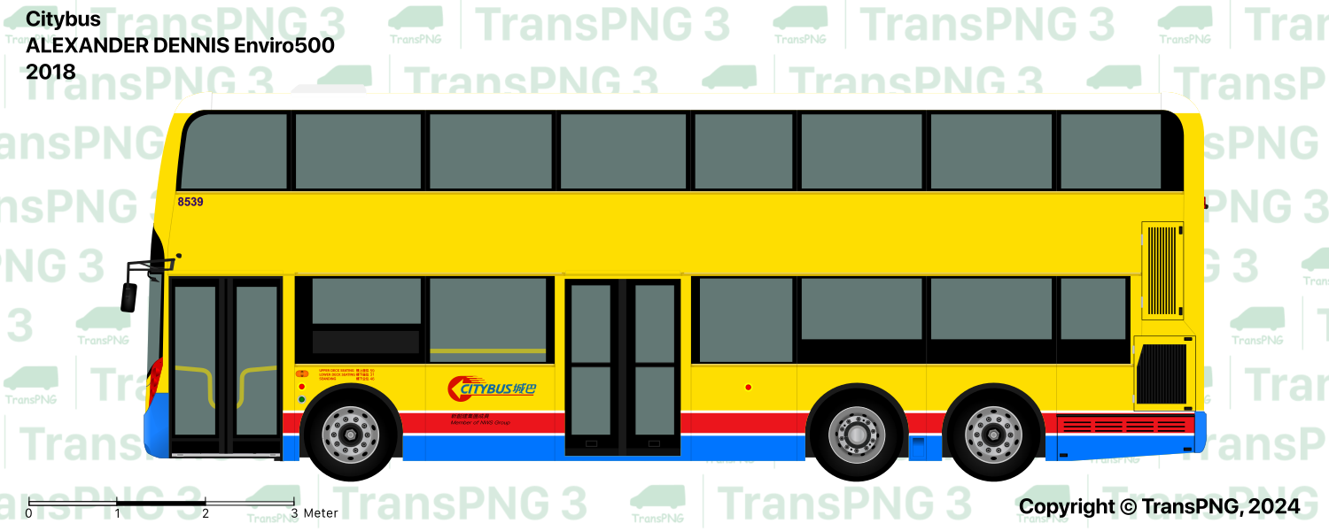 TransPNG | 分享世界各地多种交通工具的优秀绘图 - 公交车 53576885809_89836fb481_o