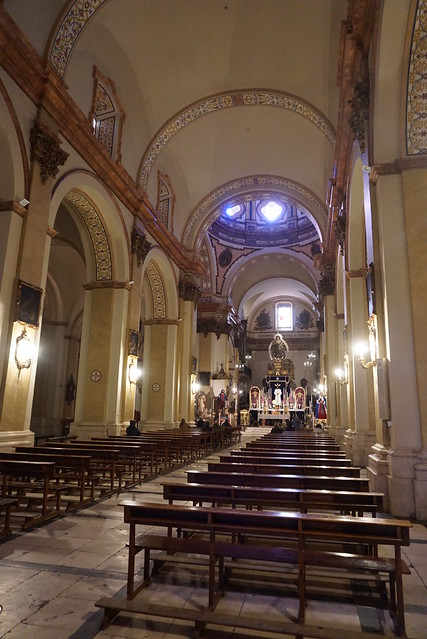 Eglise Santa Maria, Ecija : Vue intérieure