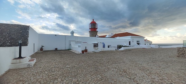 Cabo de San Vicente. El faro, Sagres. Algarve. Portugal