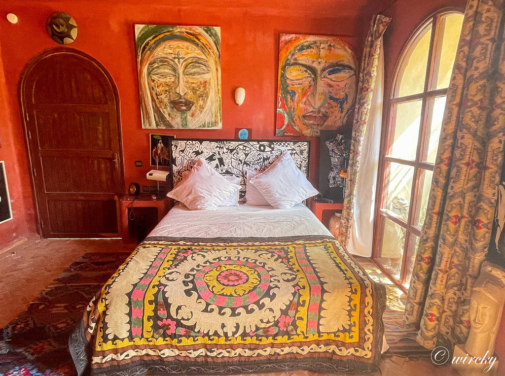 Dormir en Essaouira - Habitación del hotel Dar d'Art