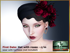 Bliensen - First Date - Hat with roses
