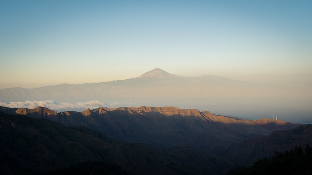 Mount Teide from La Gomera