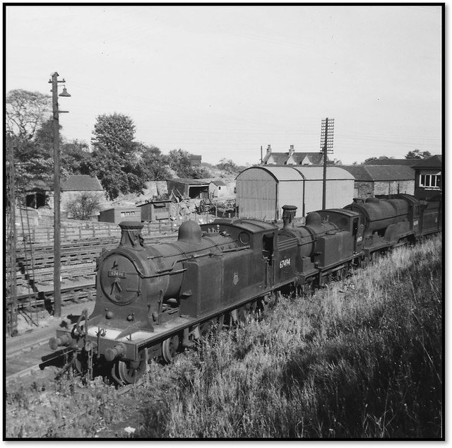Stored engines at Polmont