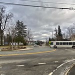 February 28, 2023: NFTA Metro Bus 16 at roundabout at corner of South Park Avenue and Big Tree Road, Hamburg, New York An inbound NFTA Metro bus on Route 16 enters the roundabout at the corner of South Park Avenue and Big Tree Road in the town of Hamburg, New York. This bus will end its run about an hour later &lt;a href=&quot;https://www.flickr.com/photos/carrotflowerproductionsintl/53499796475&quot;&gt;in front of the Allen/Medical Campus Metro Rail station&lt;/a&gt; just north of downtown Buffalo. The lovely Queen Anne-style William J. Heiser House, built in 1901 and now home of the Trophy Point construction services firm, is seen at far left.