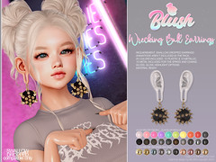 BLUSH - Wrecking Ball Earrings - Fatpack