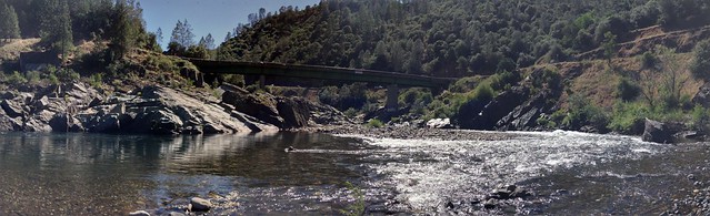 Confluence of the North and Middle Forks of the American River