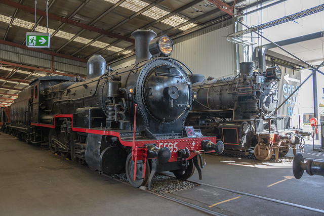 5595  in the NSW Railway Museum.