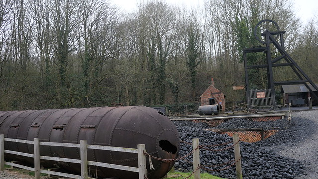Black Country Living Museum Visit - 21 - Mine and Tank