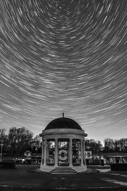 Star Trails over the Bandstand