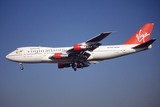 G-VIRG Boeing 747-287B Virgin Atlantic