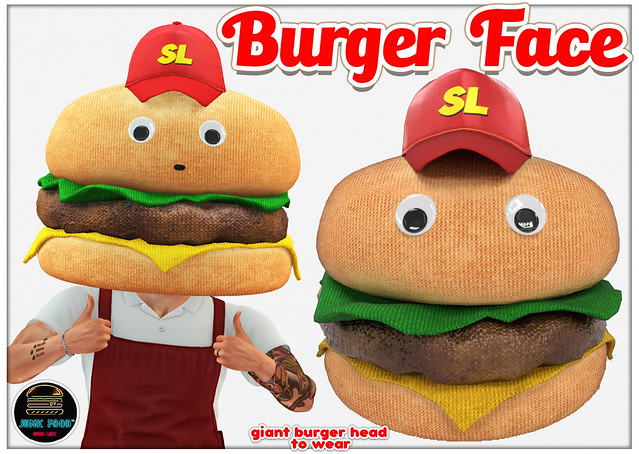 Junk Food - Burger Head Ad