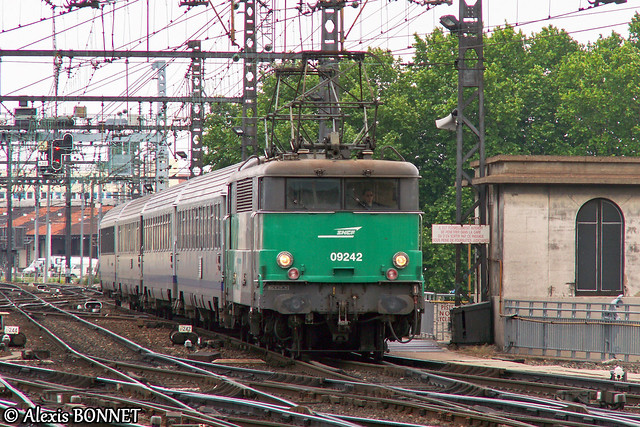 BB 9242 à Lyon Perrache