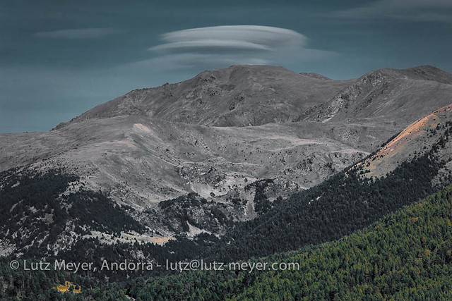 Andorra mountain landscape: Altitude 2000+ collection. View from La Massana, Vall nord, Andorra