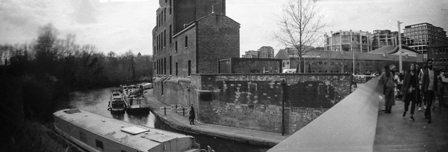 Regents Canal at Kings Cross.St Pancras. London