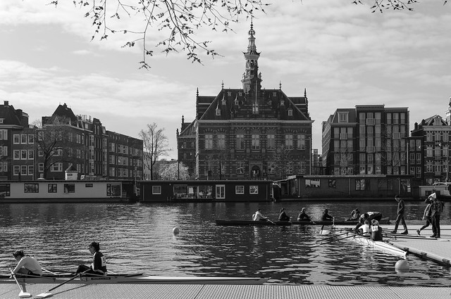Amstel area of Amsterdam
