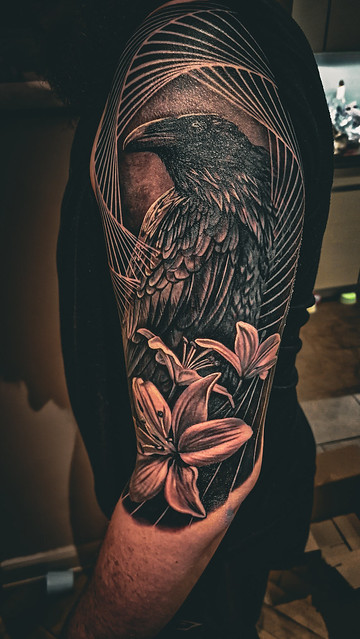 Tattooart Raven by your side