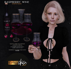 Raspberry wine by ChicChica @ Equal10
