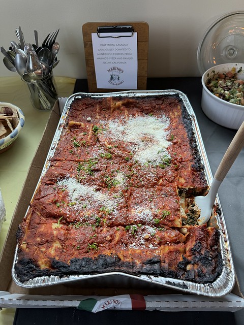 Vegetarian lasagna from Marino's