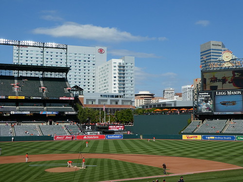 Baltimore - Camden Yards The weekend of September 29/30, 2018, we drove up to Baltimore to watch the Houston Astros vs Baltimore Orioles series at Camden Yards in downtown Baltimore.

This is a photo from the last game of regular season ball on September 30, 2018.